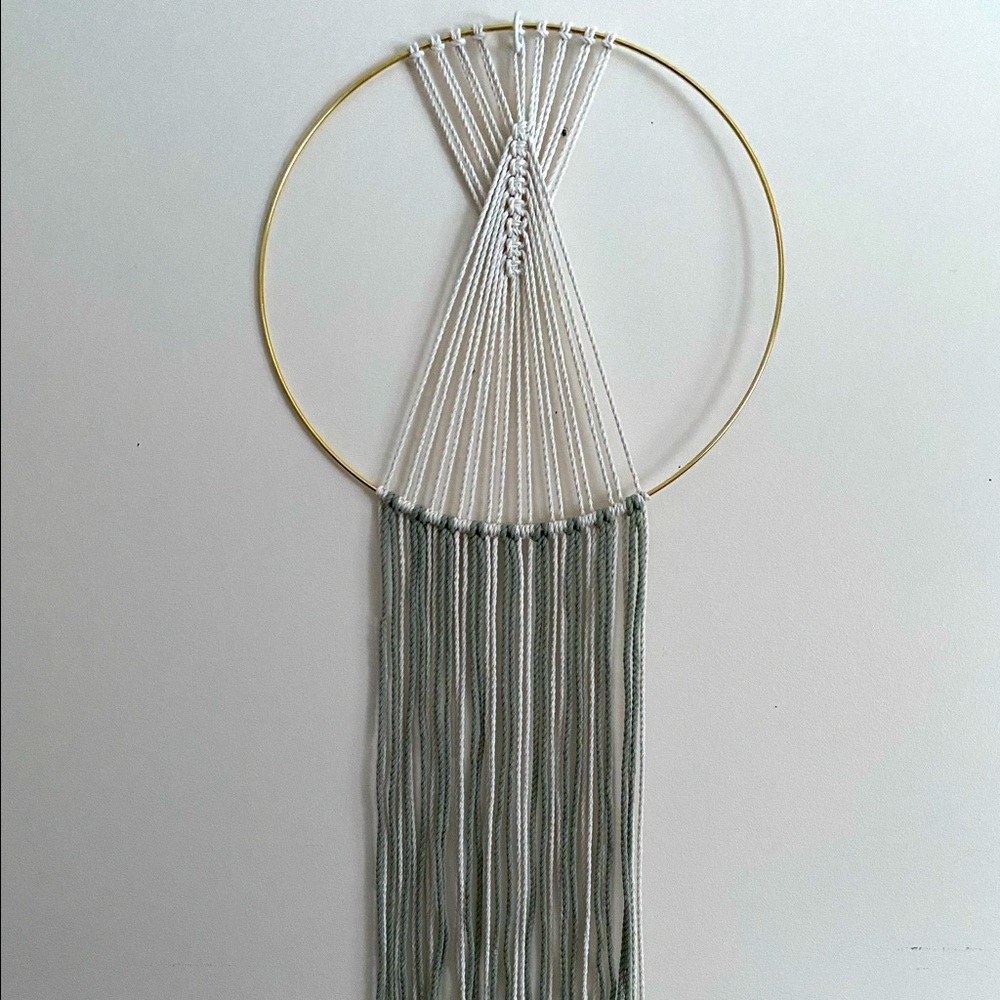 Modern Boho Macrame Dream Catcher